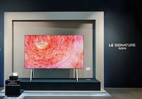 Television-Showcased Abstract Art Image 1