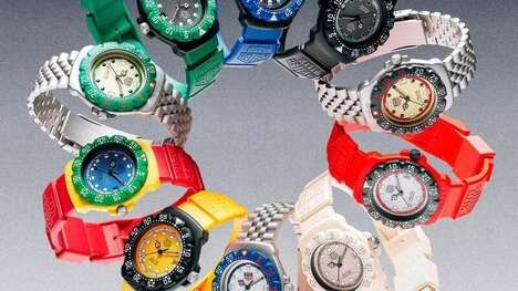 Collaborative Racing-Themed Timepieces