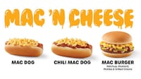 Macaroni-Topped Hot Dogs Image 1