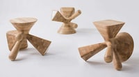 Multifunctional Sleek Oak Furniture Image 4