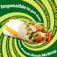 Creamy Avocado Chicken Wraps Image 1