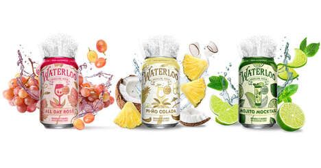 Summer-Inspired Sparkling Water Lines