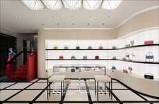 Color-Accented Flagship Stores