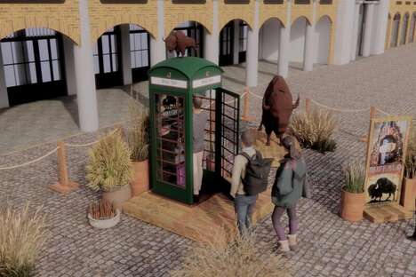 Bourbon Phone Booth Pop-Ups