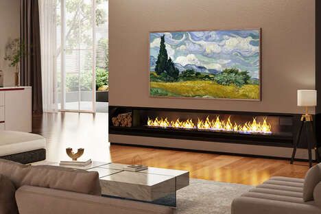 Illusory Artwork-Displaying TVs