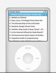Nostalgic Web Browser Apps: iPod Social Turns Your Browser Into The ...