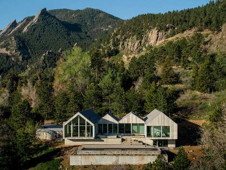 H-Shaped Structural Mountain Homes