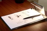 Illuminated Stainless Steel Clipboards Image 3
