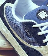 Retro Collaborative Skate Sneakers Image 1