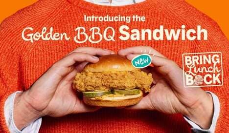 Saucy Lunchtime Chicken Sandwiches