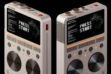 Vintage-Inspired Digital Audio Players