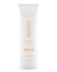 Peach-Inspired Mineral Sunscreens