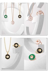 Stunning Interlocking Jewelry Lines Image 2