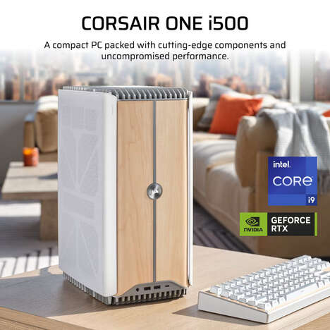 Liquid-Cooled Wooden PCs