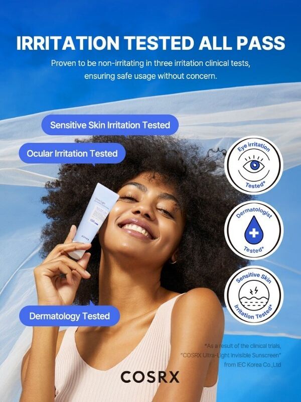 Ultra-Light Invisible Sunscreens