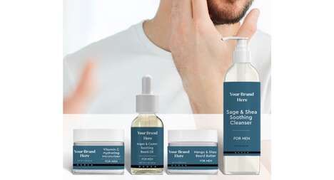 Men-Targeted Private Label Cosmetics
