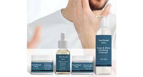Men-Targeted Private Label Cosmetics