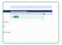 AI Spreadsheet Functionalities Image 1