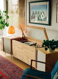 Mid-Century Warm Consoles Image 1