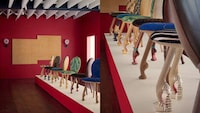 Red Bottom Premium Chairs Image 1