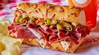 Spicy Meat-Packed Sandwiches Image 1