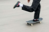 Adventurously Inspired Skate Sneakers Image 4