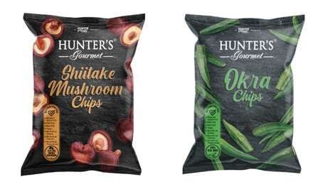 Gourmet Vegetable-Based Crisps