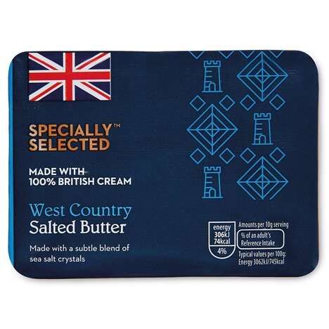 Recyclable Retailer Butter Packaging