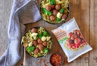 Protein-Packed Meatless Meatballs Image 1