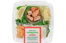 Ready-Made Salmon Ceasar Salads