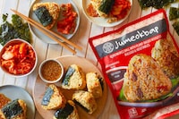 Vegetarian Korean Rice Balls Image 1