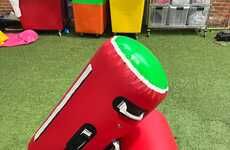 Self-Defence Tubular Inflatable Chairs
