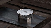 Industrial All-Metal Coffee Tables Image 1