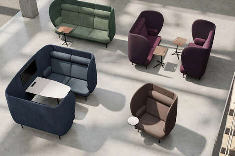 Contemporary Office Privacy Booths