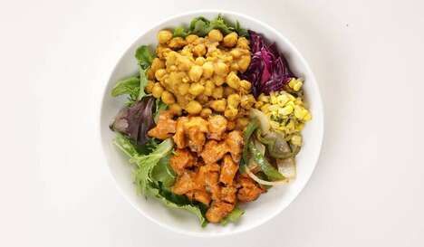 Spiced Indian Chickpea Salads