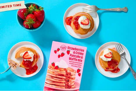 Strawberry Pancake Mixes