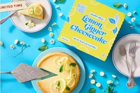 Lemon Ginger Cheesecakes