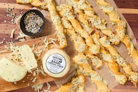Everything Bagel-Flavored Cheeses Image 1