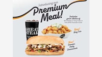 Premium Cheesesteak Meals Image 1