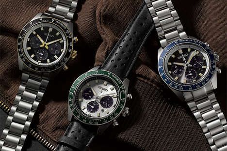 70s-Style Motorsports Timepieces