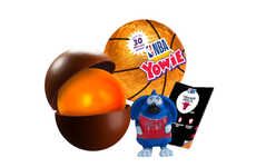 Basketball-Themed Chocolate Treats