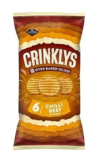 Seasoned Beef Snack Crisps Image 1