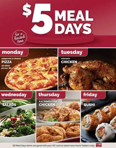 Low-Cost Supermarket Meal Deals