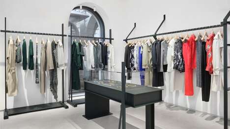 Sculptural Luxury Fashion Stores
