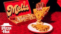 Burger-Inspired Pizza Slices Image 1