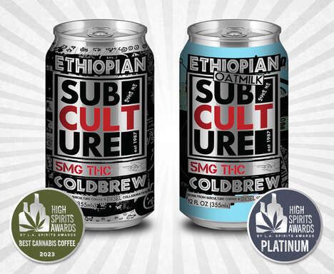 THC-Infused Cold Brew Cans