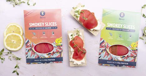 Plant-Based Smoked Salmon Slices