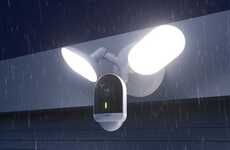 AI-Enabled Floodlight Security Cameras