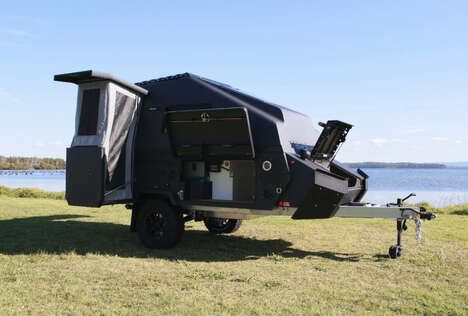 Open-Concept Camping Trailers