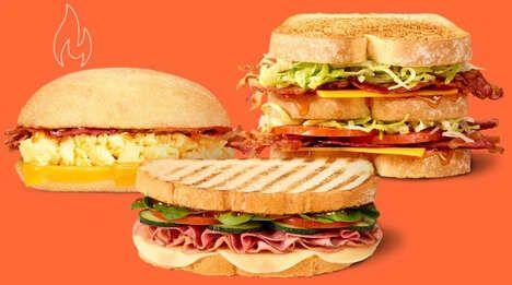 Honey Hot Sandwich Lineups